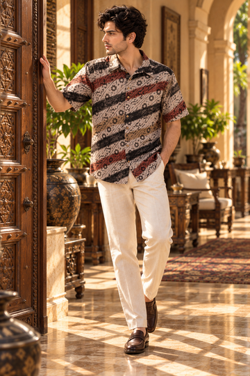 Naqsh – Hand-Printed Heritage Shirt