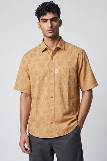 Cheeku Base Camel Outline Print