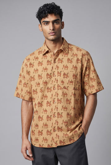 Cheeku Base Camel Print